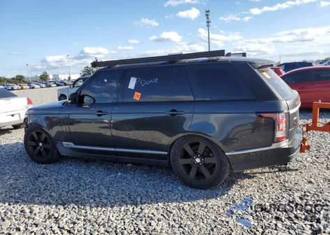 2016 Land Rover Range Rover Supercharged z USA, uszkodzony, nr VIN SALGS3EF2GA252000